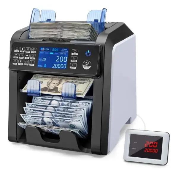 MAQUINA DETECTORA Y CONTADORA DE BILLETES AL-950A