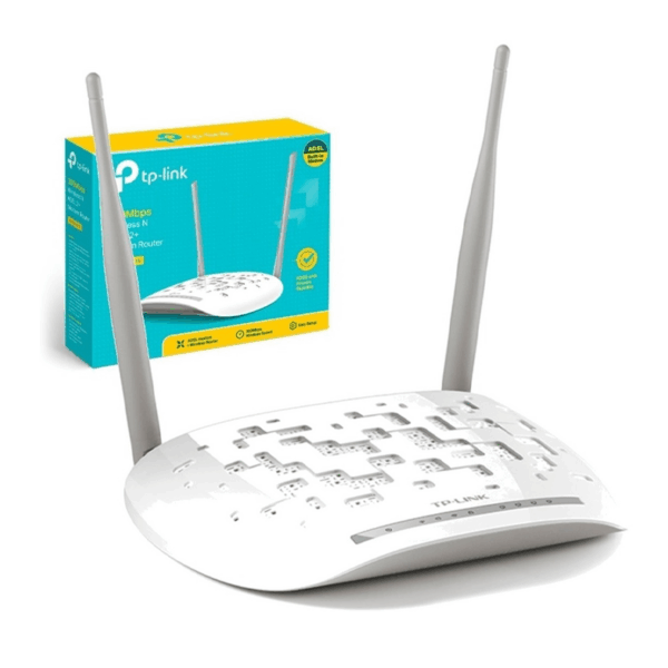 MODEM ROUTER TP-LINK TD-W 8961N ADSL2+ 300MBPS 2 ANT (ABA CANTV)