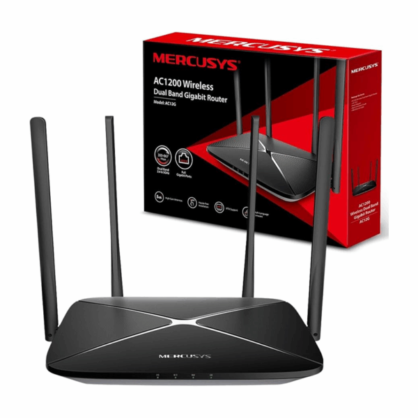 ROUTER MERCUSYS AC12 AC1200 DUAL BAND 4 ANT
